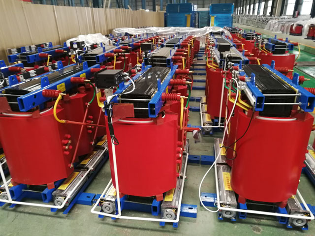 双鸭山SCB12-1250KVA干式电力变压器